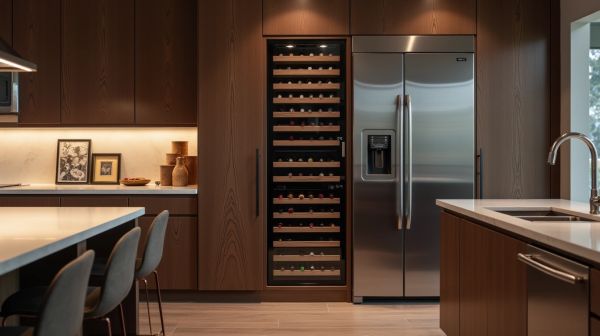 Cave à vin encastrable : l'intégrer dans une cuisine équipée