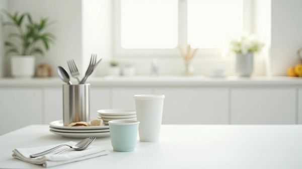Vaisselle jetable professionnel : praticité et solutions écoresponsables